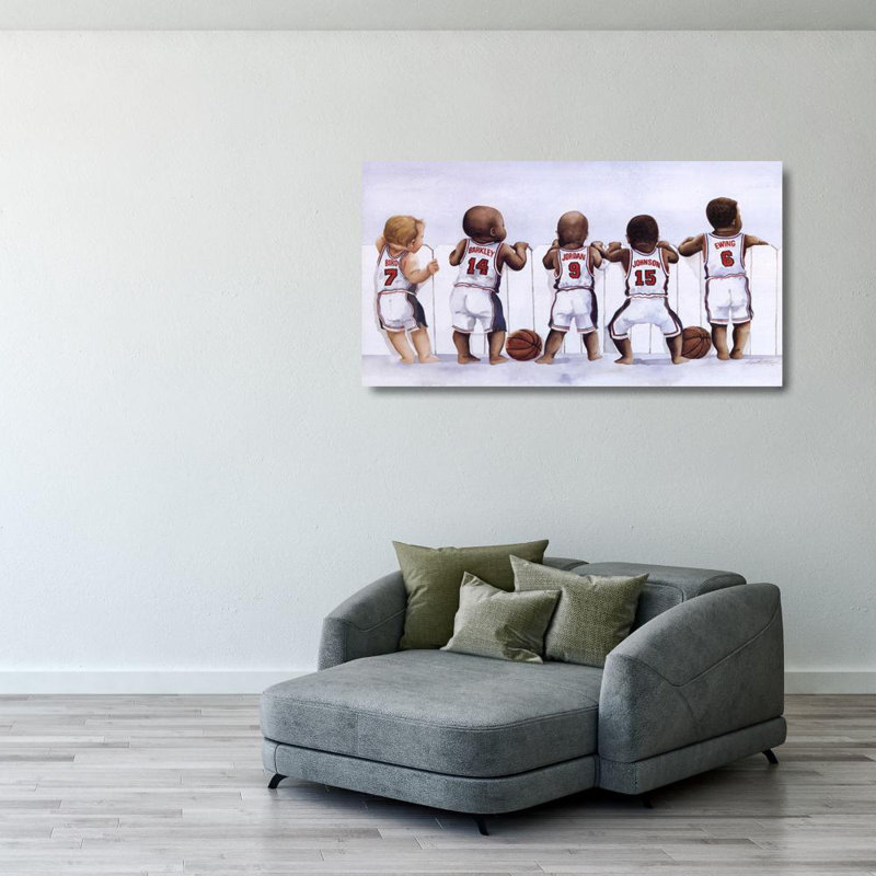 «Baby Dream Team» - Imm-6511, H 21 po x l 40 po