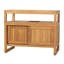 Colonial 90cm Single Bathroom Vanity Base Only in Brown