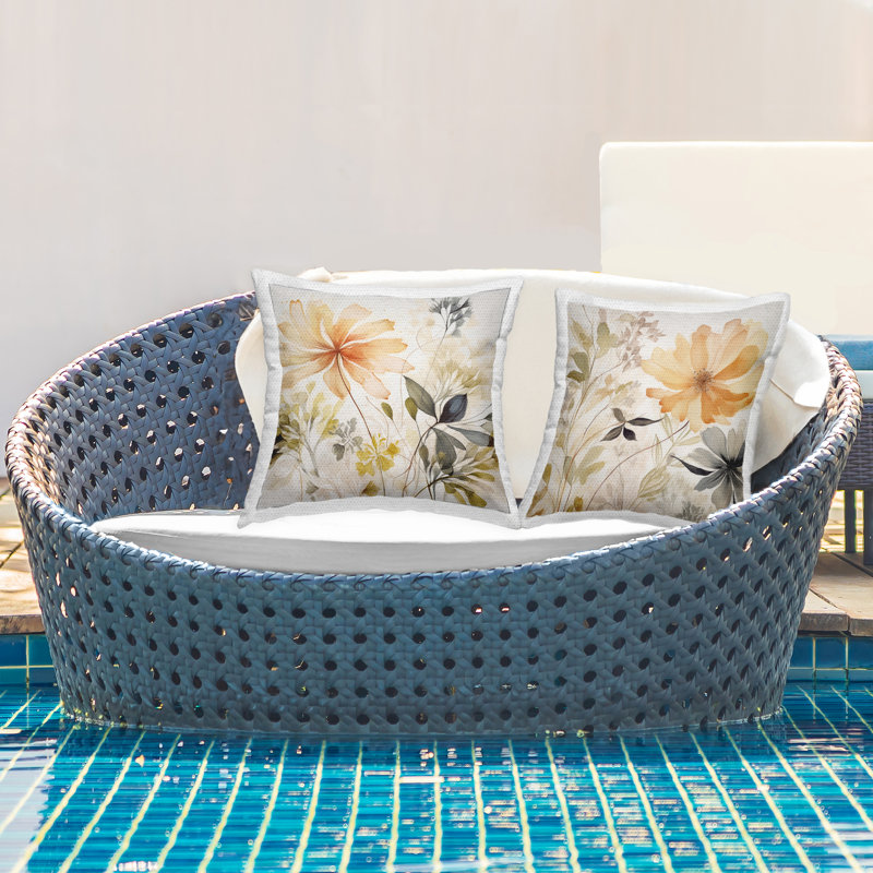 Coussin intérieur/extérieur Floral