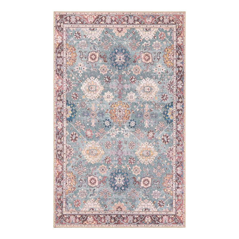 Bungalow Rose Esther Timeless Rug, Rectangle 5 pi 1 po x 8 pi