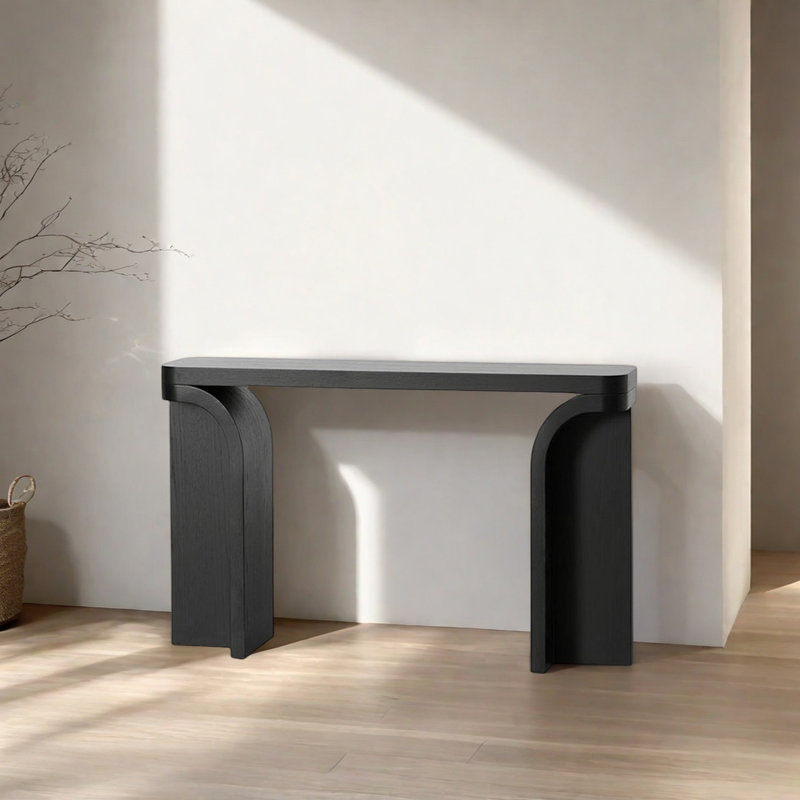 Console Retro Art, H 33,46 po x l 55,12 po x P 15,75 po