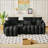 91.7" Teddy Fabric Sofa