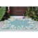 Bellavia Performance Hand Tufted Floral Indoor / Outdoor Rug