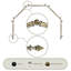 Tringle à rideaux simple ajustable pour fenêtre en baie de 0,81 po Iove-759600777-689651042