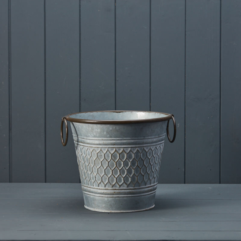 Metal Pot Planter