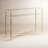 Allenhurst 45'' Glass Top Console Table