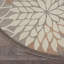 Tapis floral intérieur / extérieur Gean-808010187
