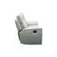 Causeuse inclinable manuelle en cuir Modena 