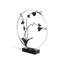 Black Orchid 22" Moon Gate Sculpture