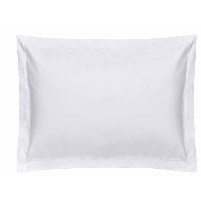 100% Cotton Oxford Pillow Case, White
