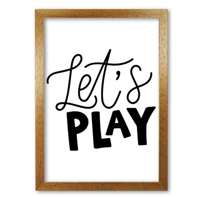 Let's Play - Print