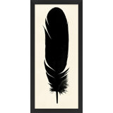 Feather Silhouette 2 Print