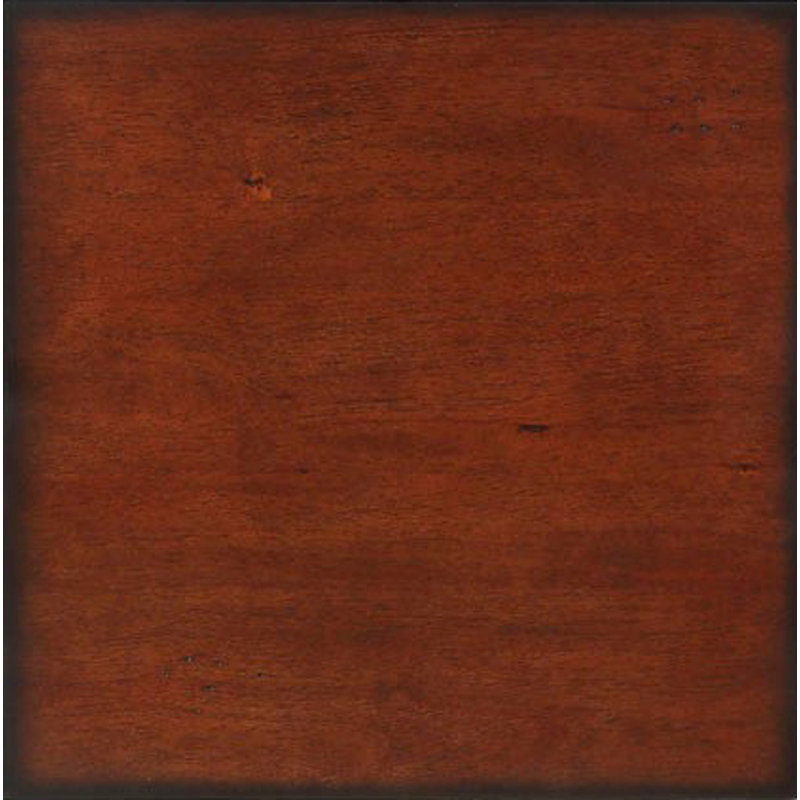 Carbin End Table with Drawer and Shelves, Mahogany