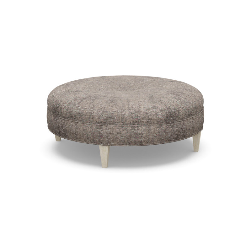 Round Ottoman, 9637-86, Sandstone
