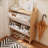 Shoe Cabinets Narrow with 2 Flip Drawers Solid Wood Legs 31.5”x9.5”x41.3” Inches Entryway Organizer | White | Scandinavian Style