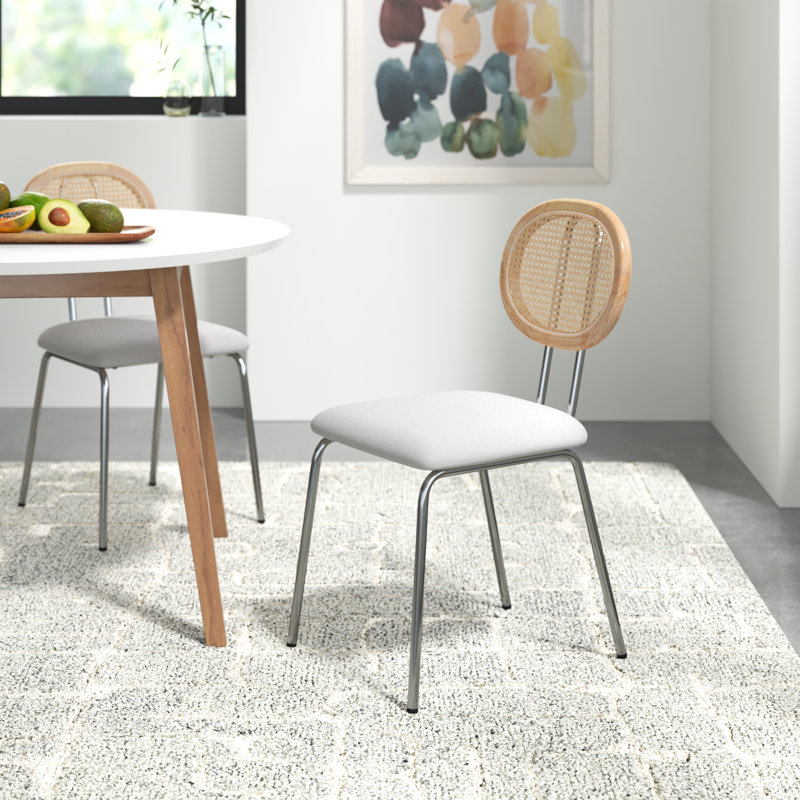 Chaise d'appoint Bohlen, Blanc