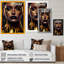 Sensual, liquide, or, femme II - Impression sur toile-1156887375-1156887372