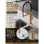 Barolo - Design moderne nordique Bronze brossé Laiton massif avec douchette industrielle 