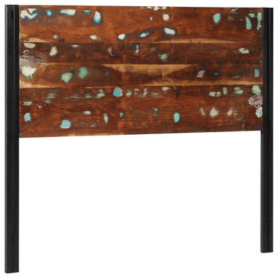 Headboard Solid Wood Reclaimed And Iron