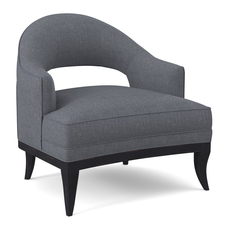 Fauteuil Mariposa, Ébène rétro, 100% polyester Elise Harbor