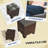 Ottoman Cubes Set Of 2,Wicker Outdoor Ottomans-1911344286