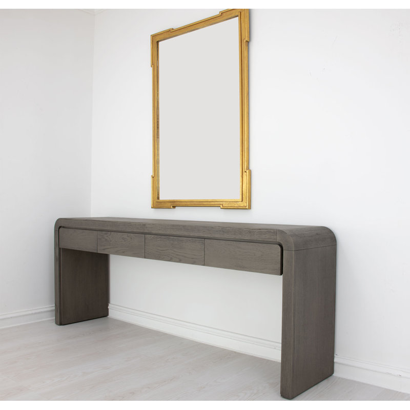 Carmel 85'' W Solid Wood Console Table