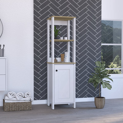 Bianchina Freestanding Linen Cabinet