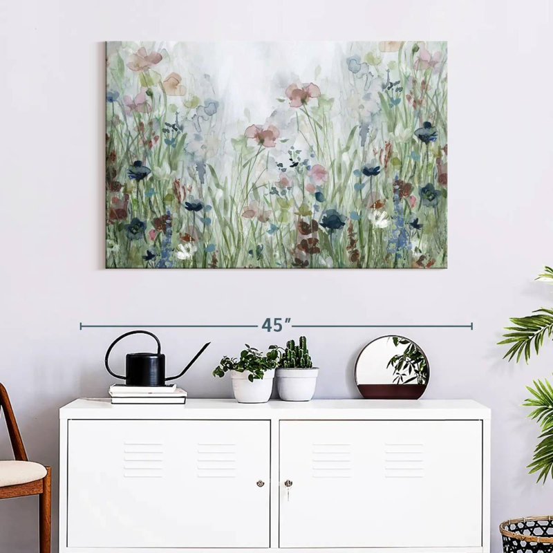 Wildflower Fields Canvas Print, 26" H x 39" W x 1.25" D