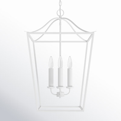 Heidrun 4 - Light Dimmable Lantern Square / Rectangle Chandelier