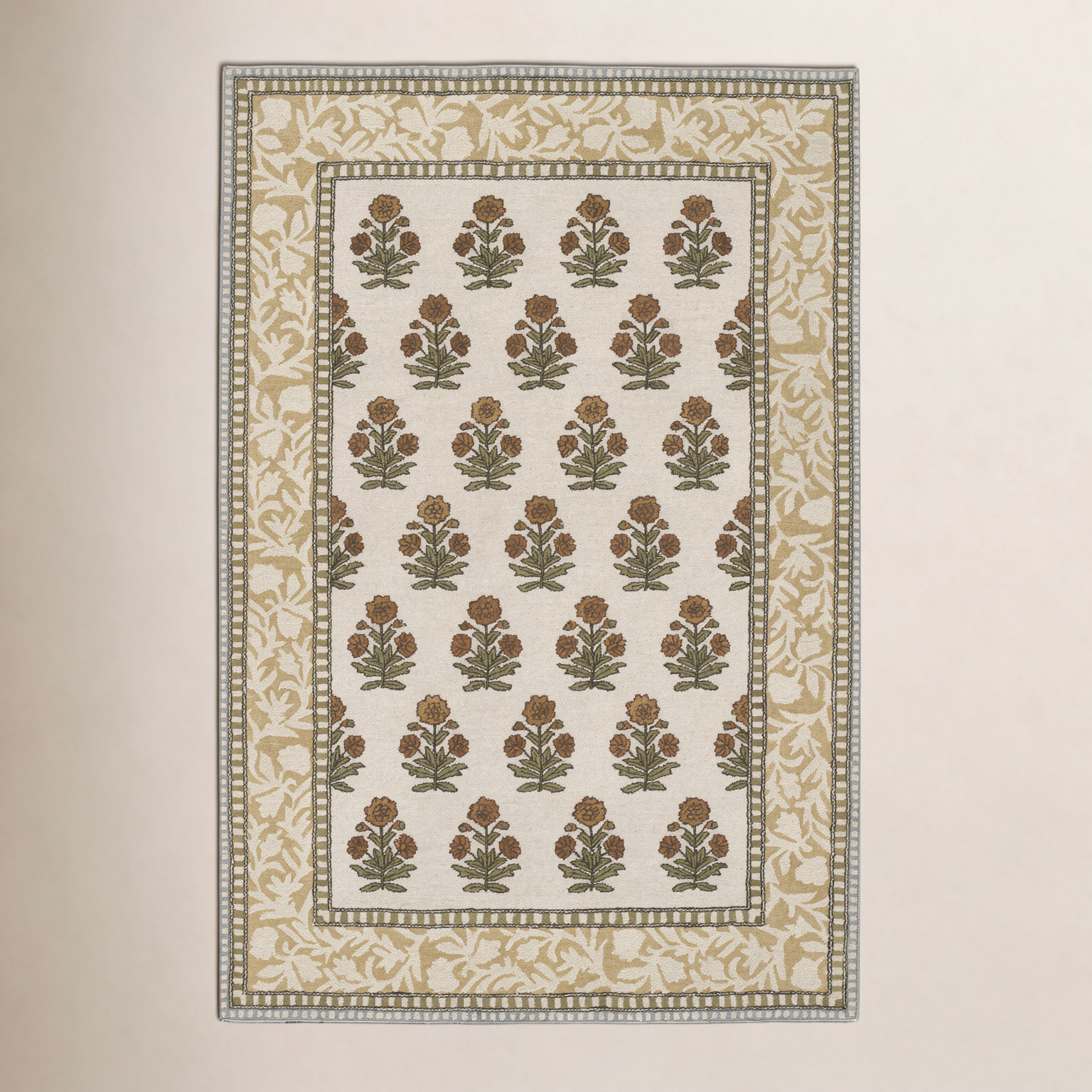 Alice Hand-Tufted Floral Wool Rug, 3'6" X 5'6"