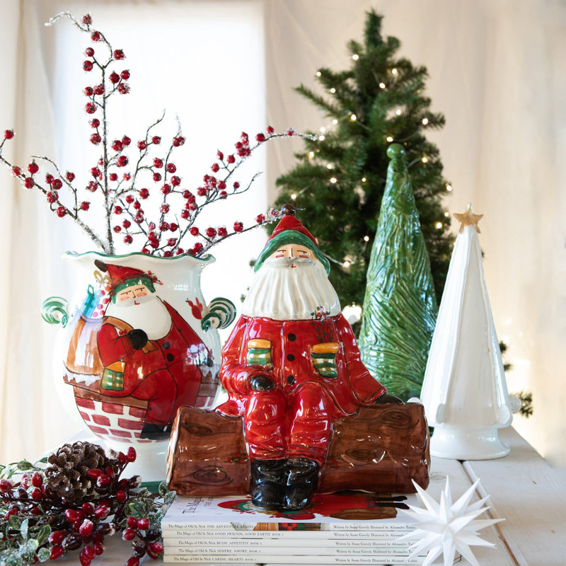 Old St. Nick Christmas Figural