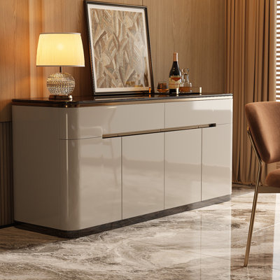 American-style modern light luxury sideboard