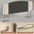Upholstered Headboard with Ergonomic Wedge Backrest and Adjustable Height for 8"-14" Mattress, Scratch-Resistant Towel Velvet-330279720-330279717