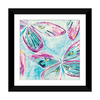 «Butterfly Wonder» par Sara Franklin, impression sur toile tendue sur châssis