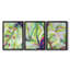 Bright Tropical Abstraction I  -Custom Framed  Wrapped Gallery Canvas - 3 Pieces-194486927-194486925