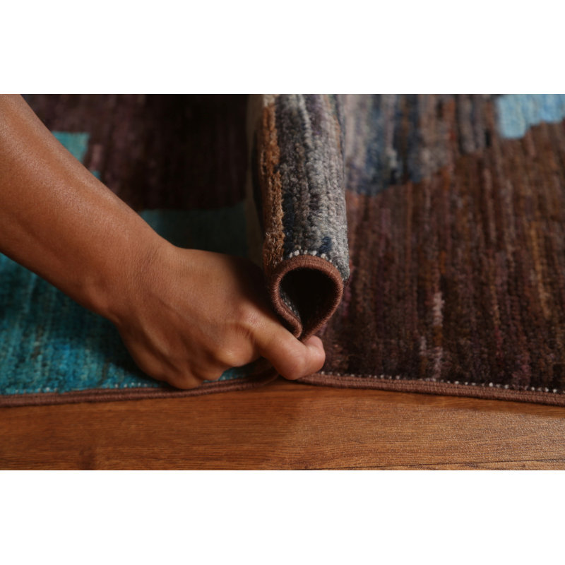 Contemporary Abstract Area Rug 6x8