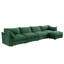 Canapé modulaire en chenille-72747742