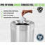 Poubelle en acier inoxydable 27 gallons avec doublure Alpine Industries