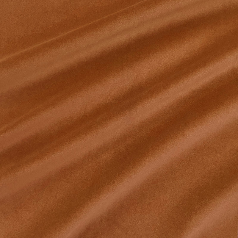 Solid Velvet w/ Backing | Caleb Fabric, Spice