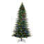 7.5' H Lighted Artificial Fir Christmas Tree