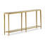 Jinx 72'' W Glass Console Table-59705993