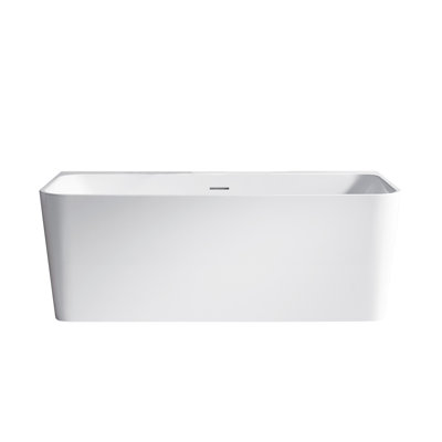 Dashiel 66.9'' x 31.5'' Soaking Acrylic Bathtub