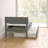 Amodio Solid Wood Platform Bed with Panel Footboard & Trundle