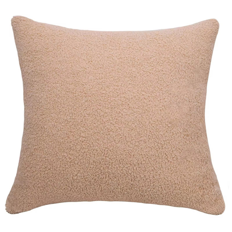 Coussin avec insert 20 po x 20 po, Grège