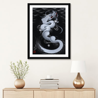 «Good Luck White Dragon» - reproduction