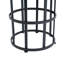 Table d'appoint en céramique avec structure en fer thermolaqué
