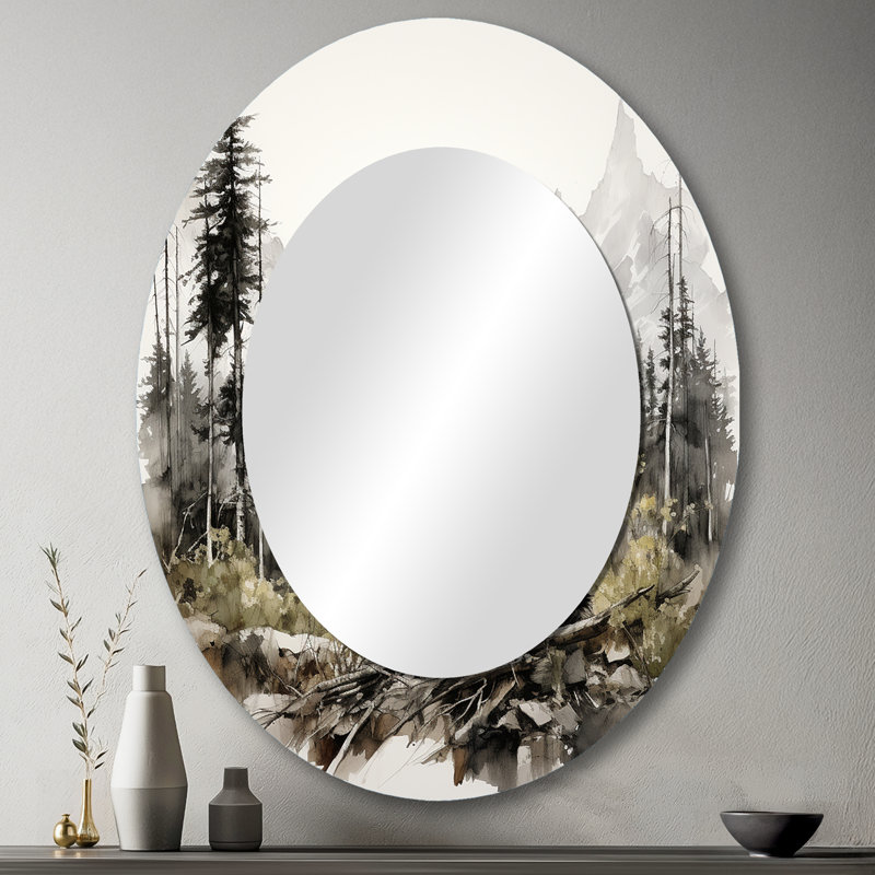Miroir mural Bear Wild Majesty II, 43 po x 33 po