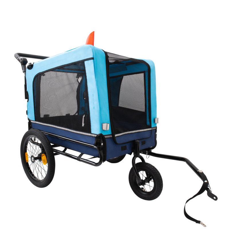 Remorque pour vélo robuste et pliable