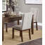 Ensemble de 2 chaises en chenille