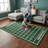 Furnish My Place Nicole 705 Solid Football All Star Football Ground | Play Area Rug for Kids | Football Field Ground Rectangle | Anti Skid Rubber Backing | Green-2069527915